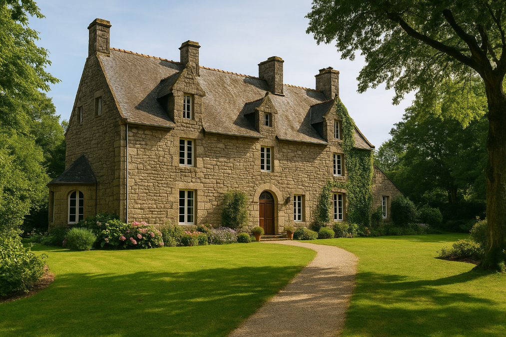 Maison bretonne authentique avec jardin au Manoir de la Branche